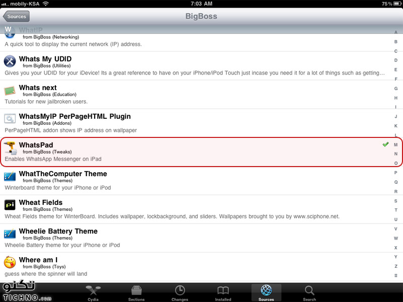 WhatsApp on iPad - تركيب الوتس اب على الايباد